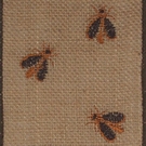 Natural Beehive, Wire Edge Burlap Ribbon