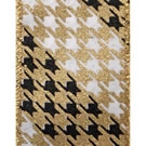 Gold/Black Loki, Wire Edge Houndstooth